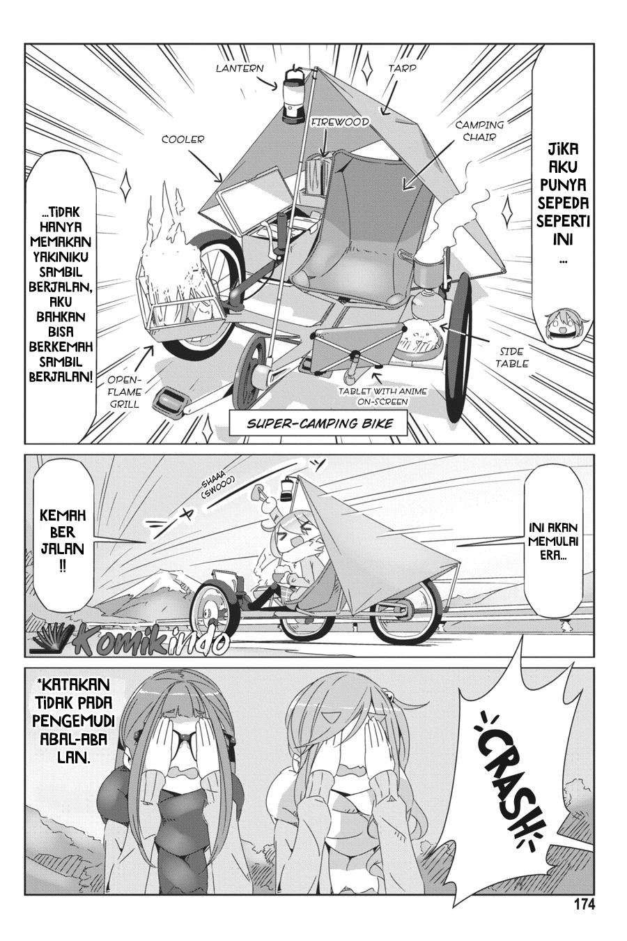 Yuru-Camp Chapter 46.5 Gambar 17
