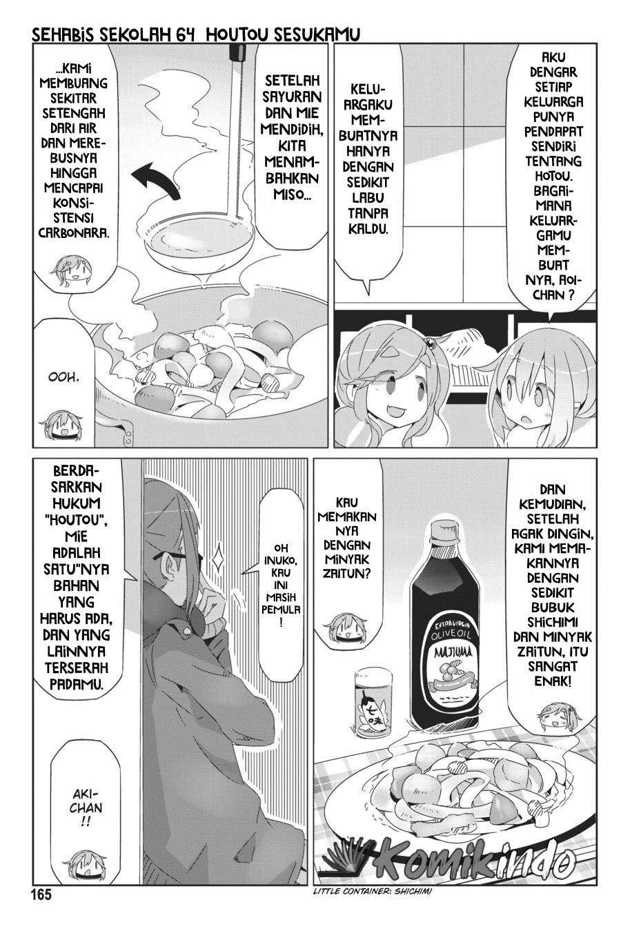 Yuru-Camp Chapter 46.5 Gambar 8
