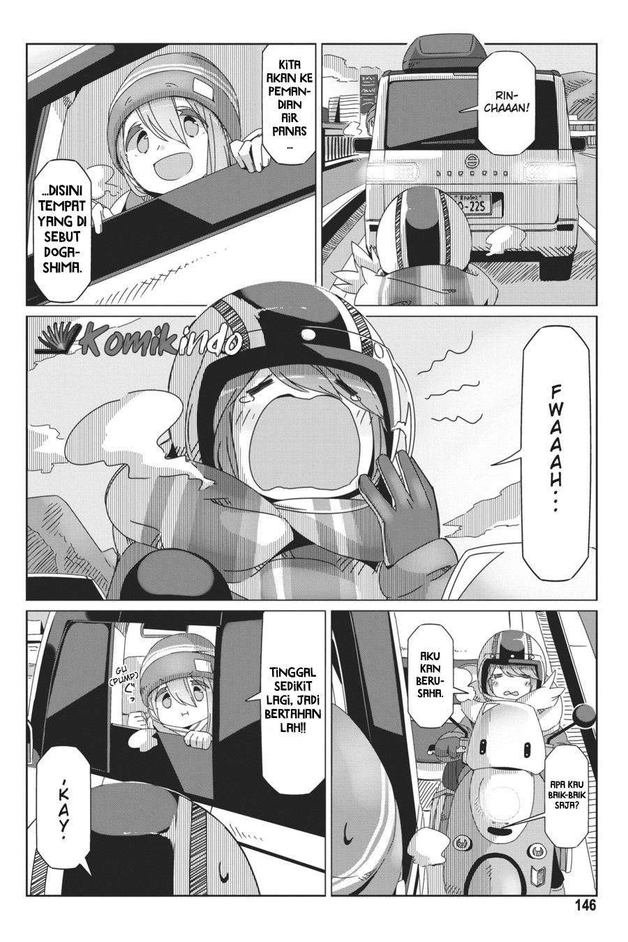 Yuru-Camp Chapter 46 Gambar 14