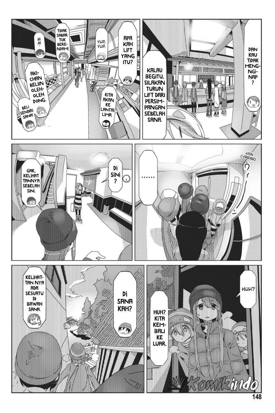 Yuru-Camp Chapter 46 Gambar 16