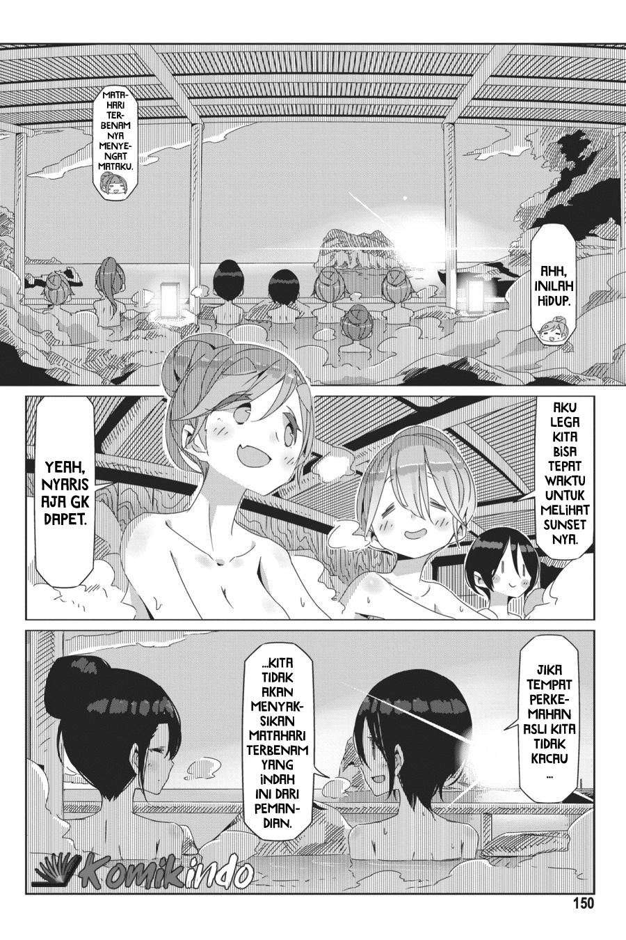 Yuru-Camp Chapter 46 Gambar 18