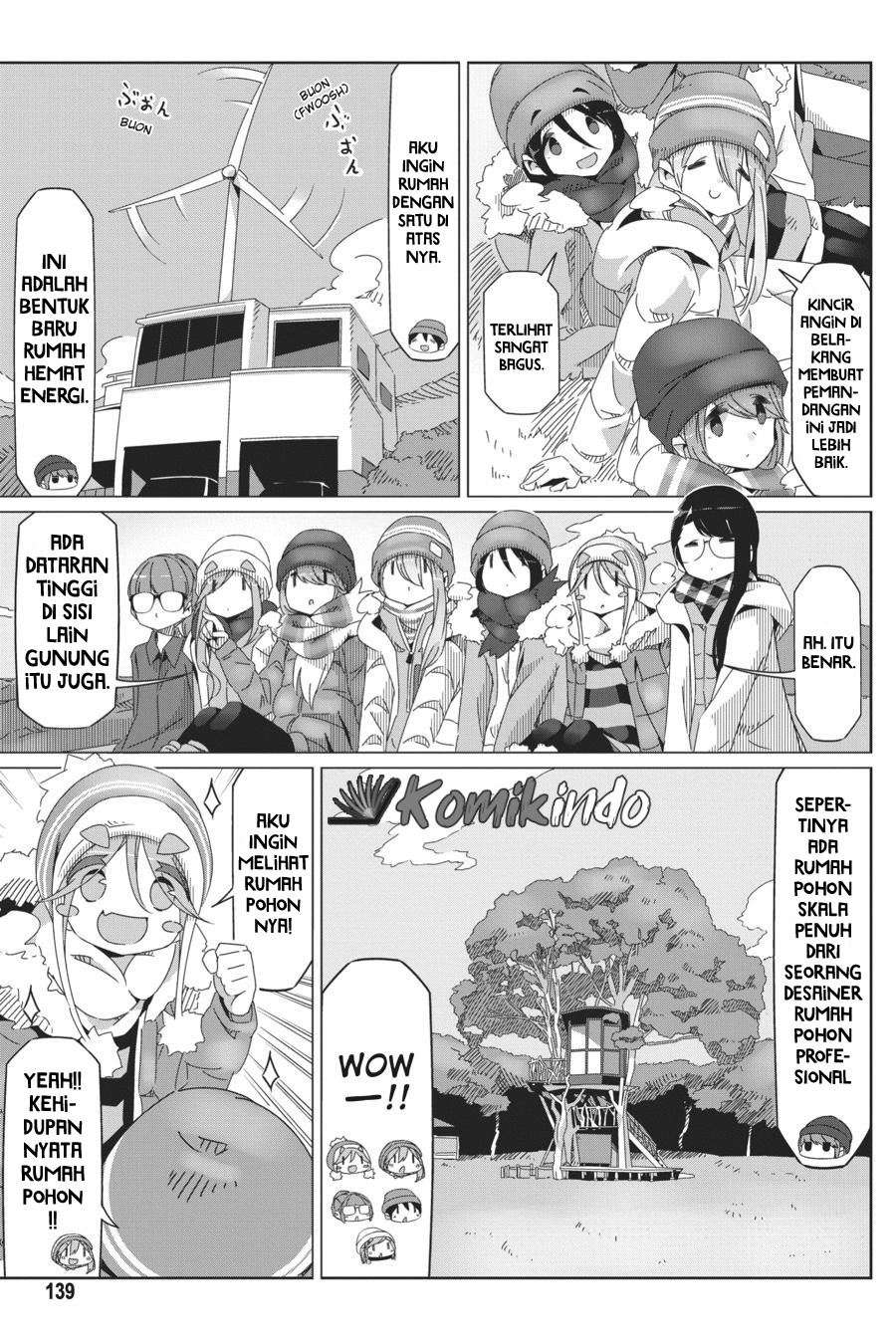 Yuru-Camp Chapter 46 Gambar 7