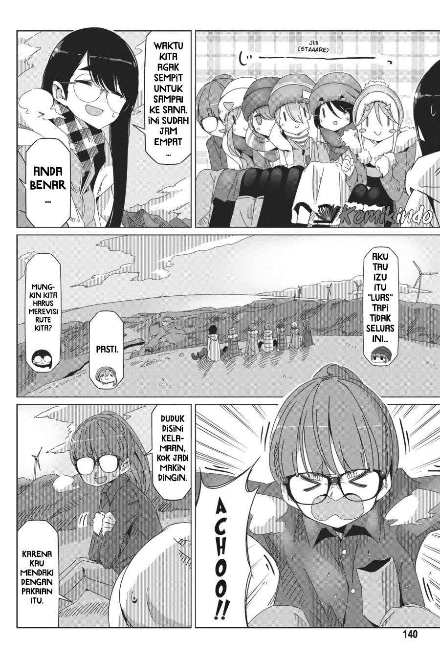 Yuru-Camp Chapter 46 Gambar 8