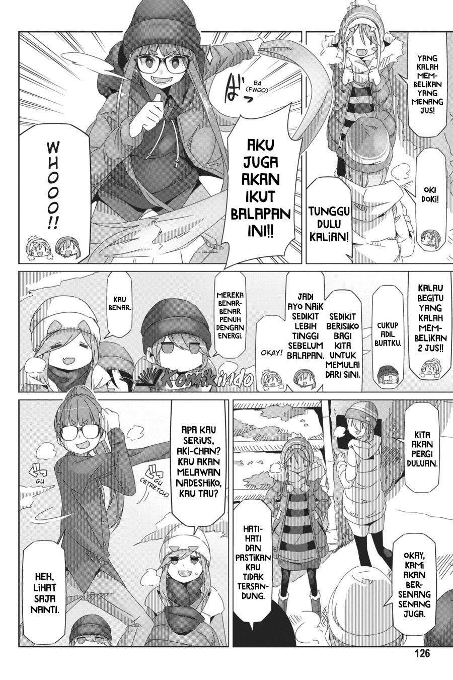 Yuru-Camp Chapter 45 Gambar 21