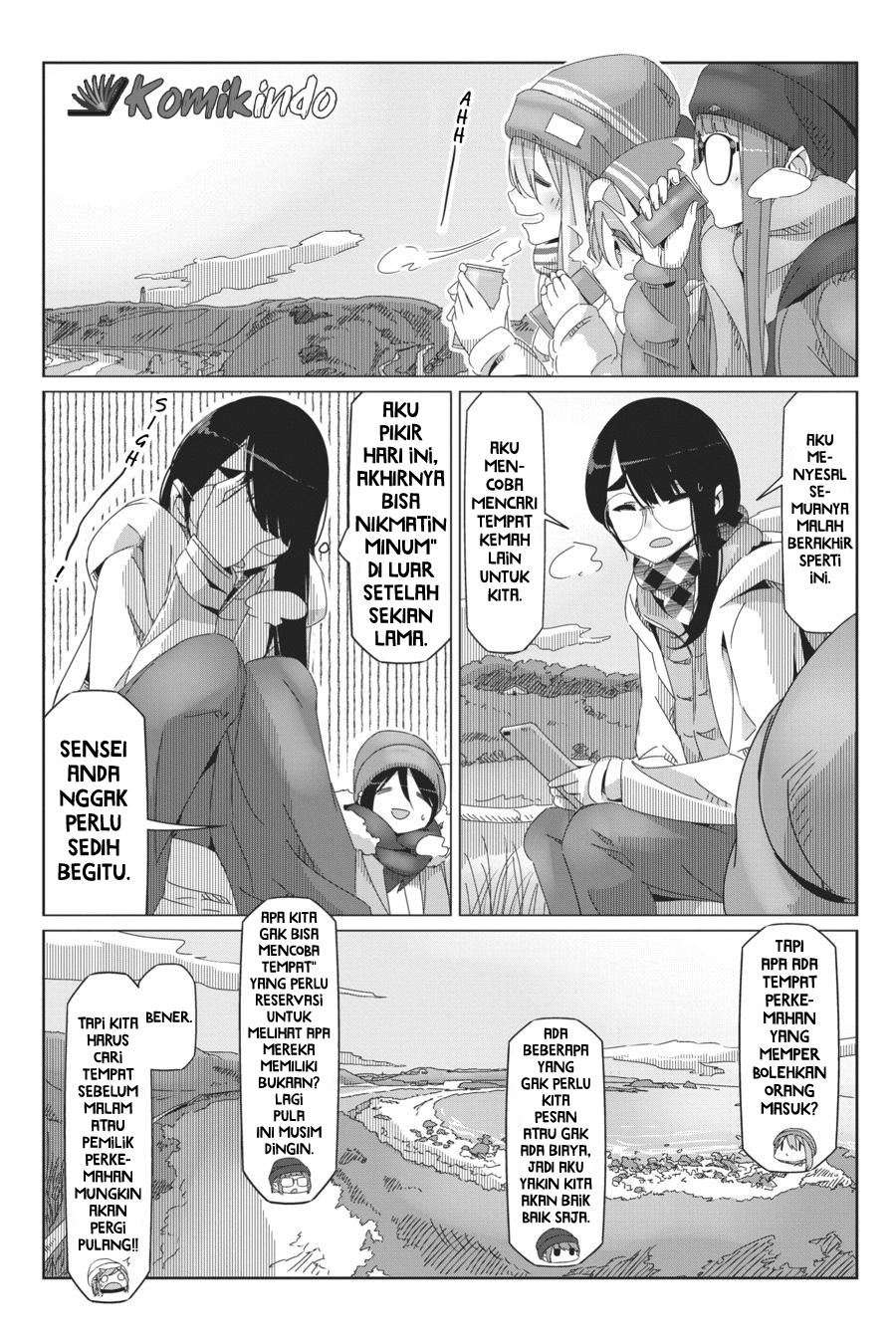 Yuru-Camp Chapter 45 Gambar 6