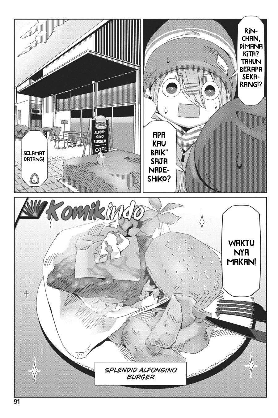 Yuru-Camp Chapter 44 Gambar 12