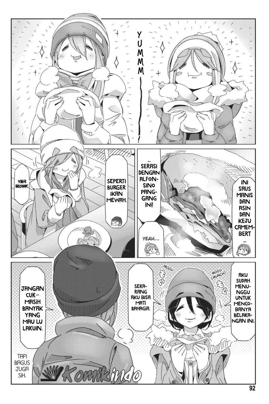 Yuru-Camp Chapter 44 Gambar 13