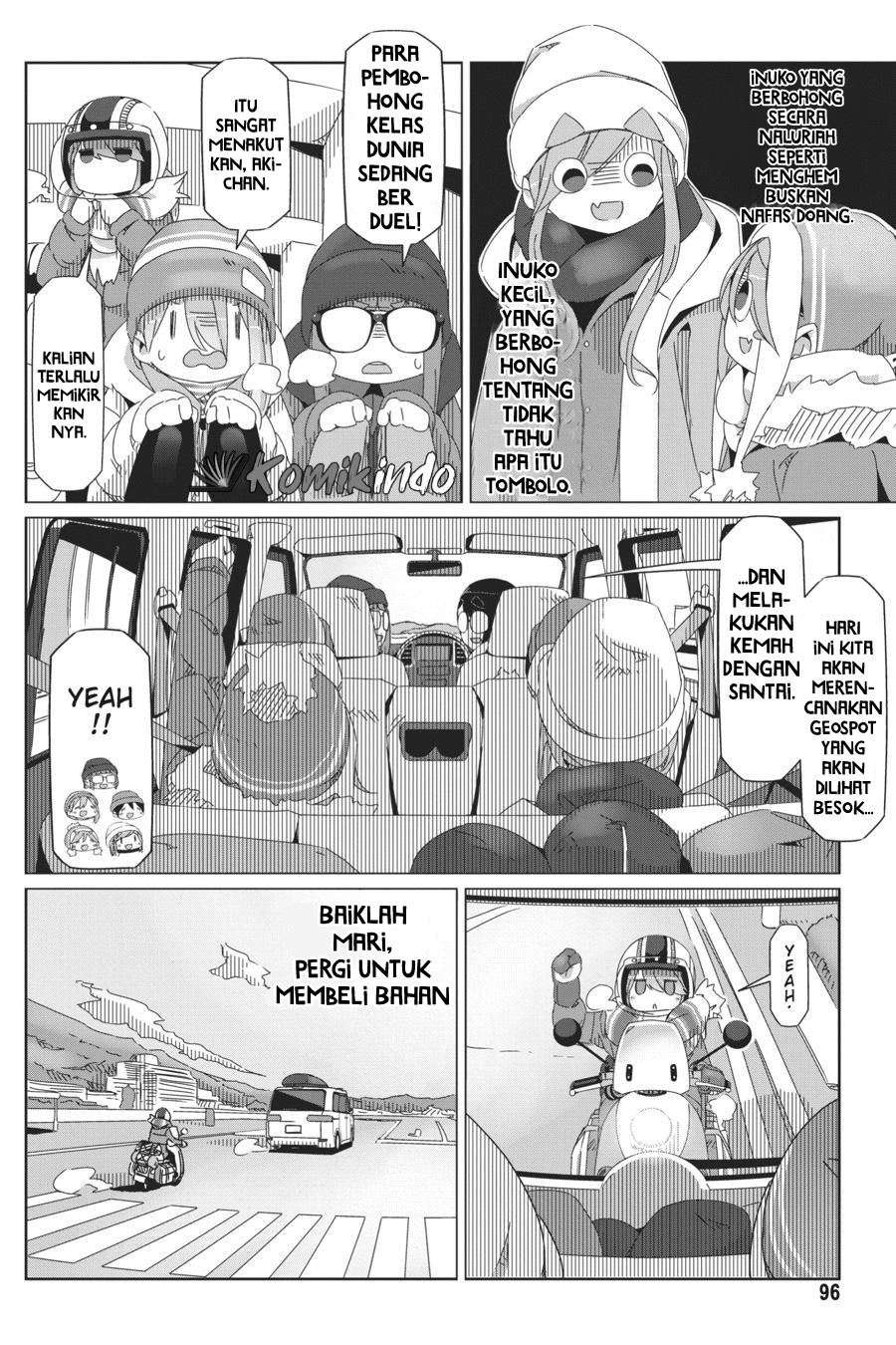 Yuru-Camp Chapter 44 Gambar 17