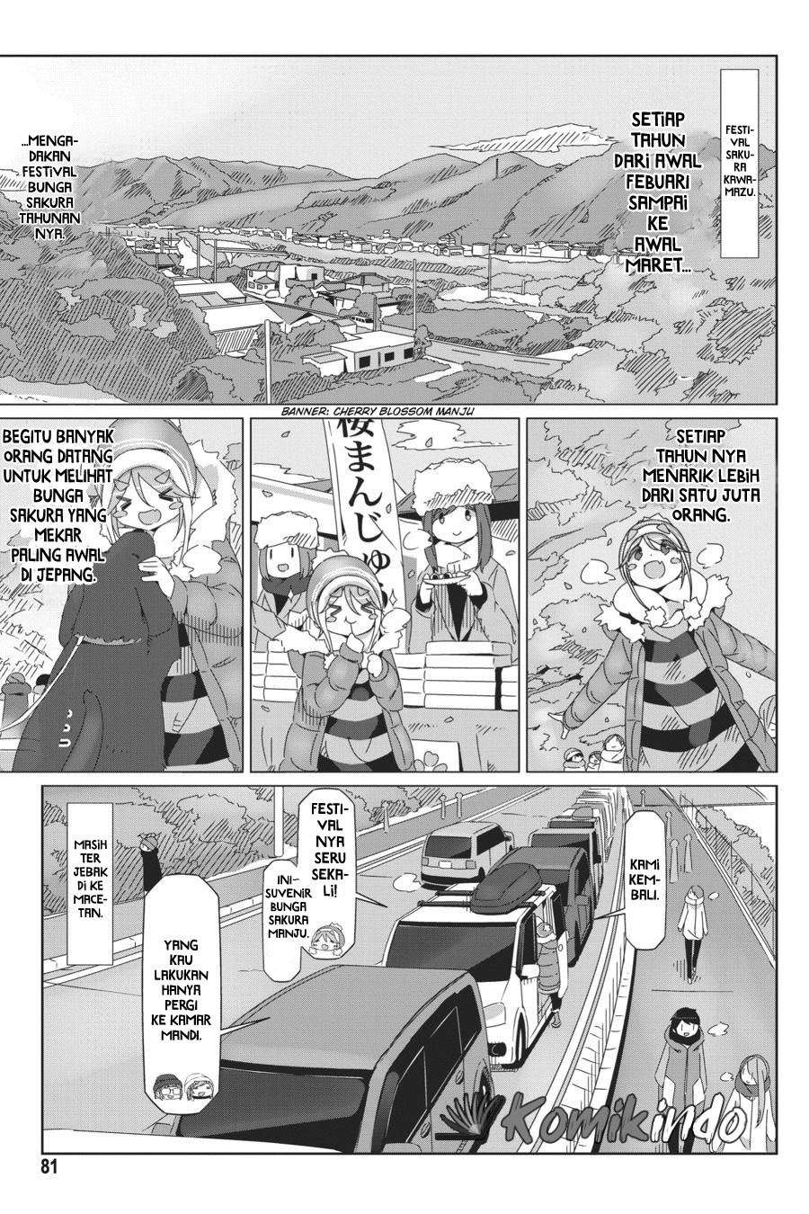 Baca Manga Yuru-Camp Chapter 44 Gambar 2