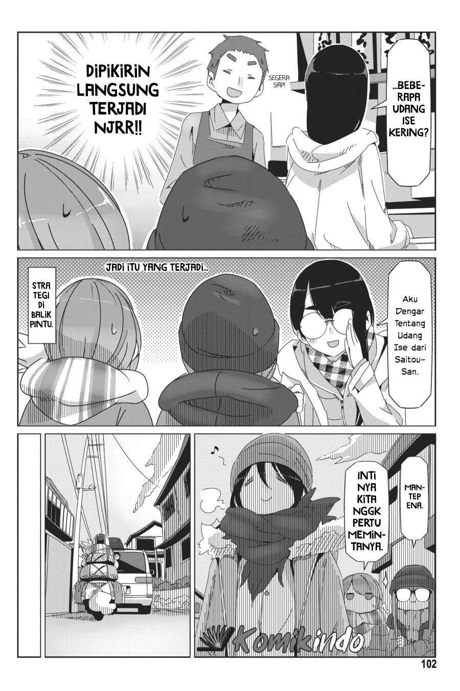 Yuru-Camp Chapter 44 Gambar 23
