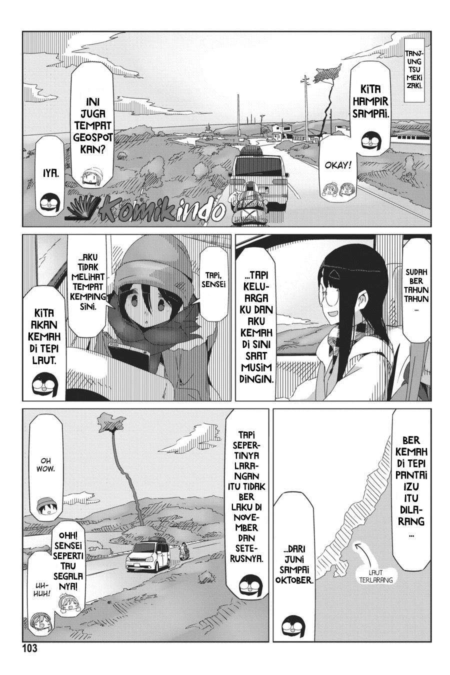 Yuru-Camp Chapter 44 Gambar 24