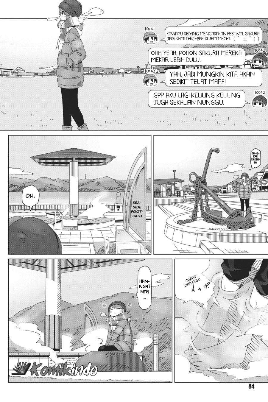 Yuru-Camp Chapter 44 Gambar 5