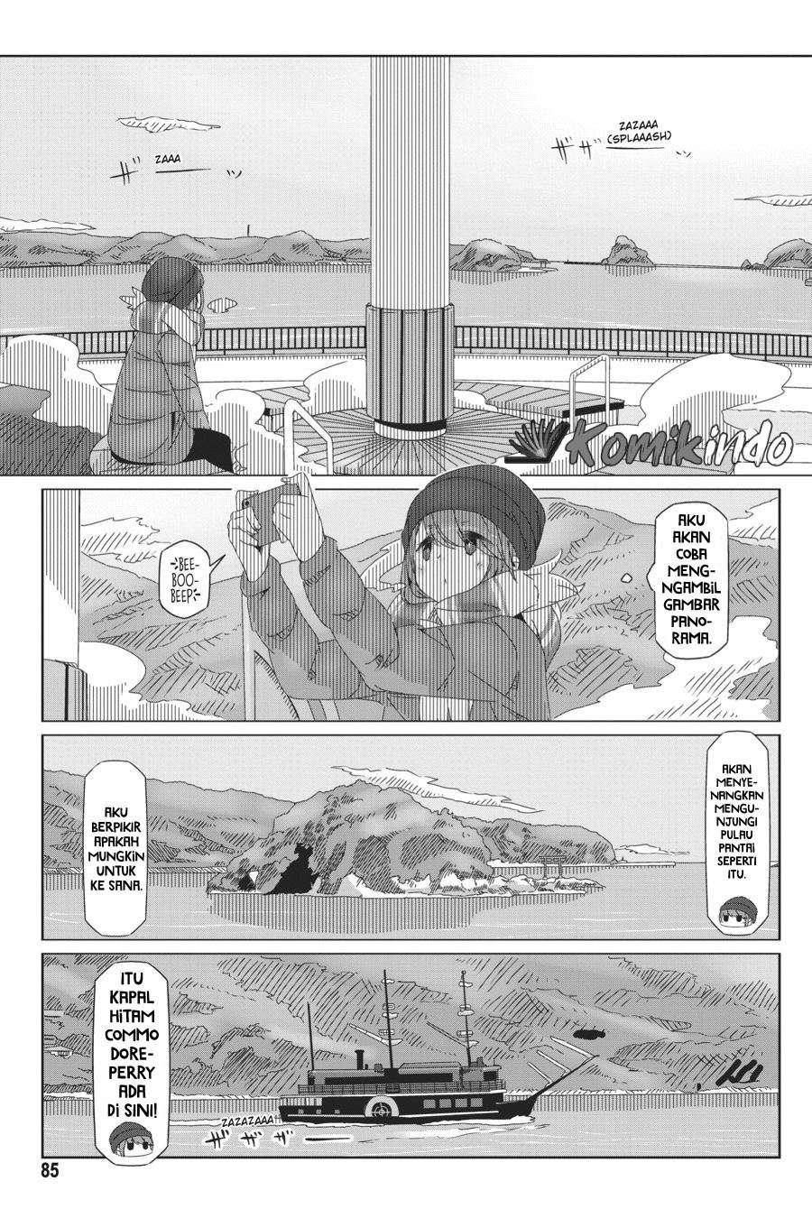 Yuru-Camp Chapter 44 Gambar 6