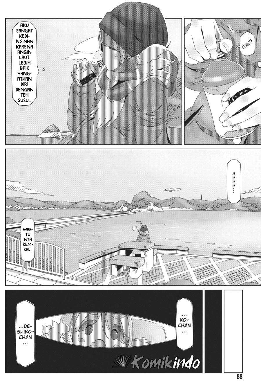 Yuru-Camp Chapter 44 Gambar 9