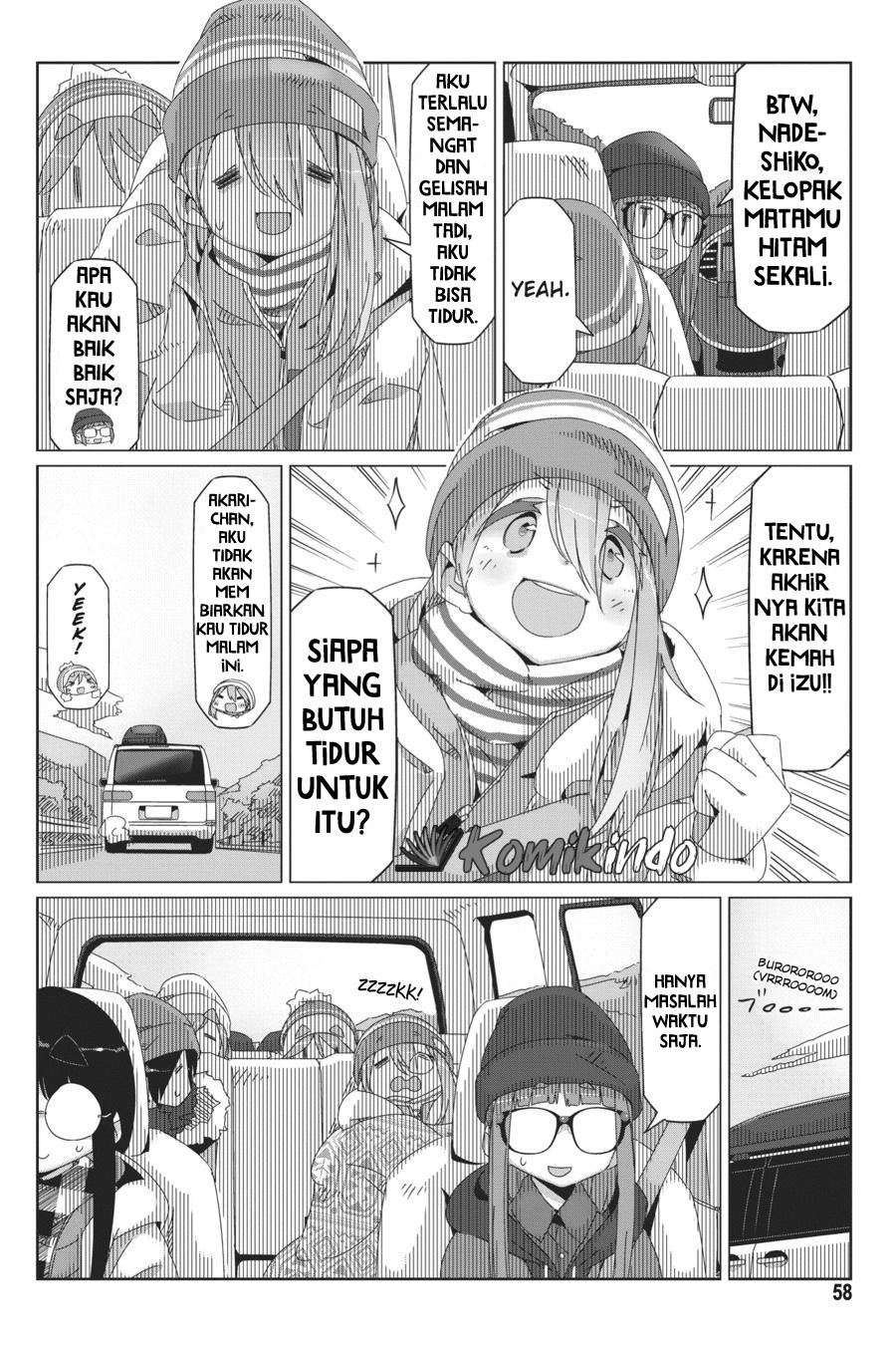 Yuru-Camp Chapter 43 Gambar 5