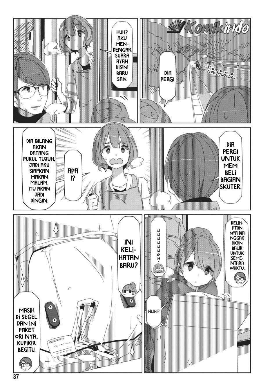 Yuru-Camp Chapter 42 Gambar 10