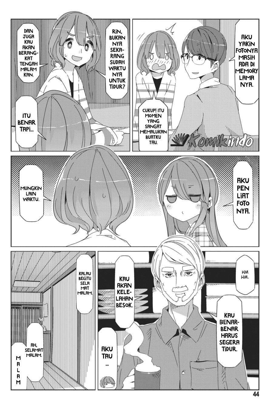 Yuru-Camp Chapter 42 Gambar 17
