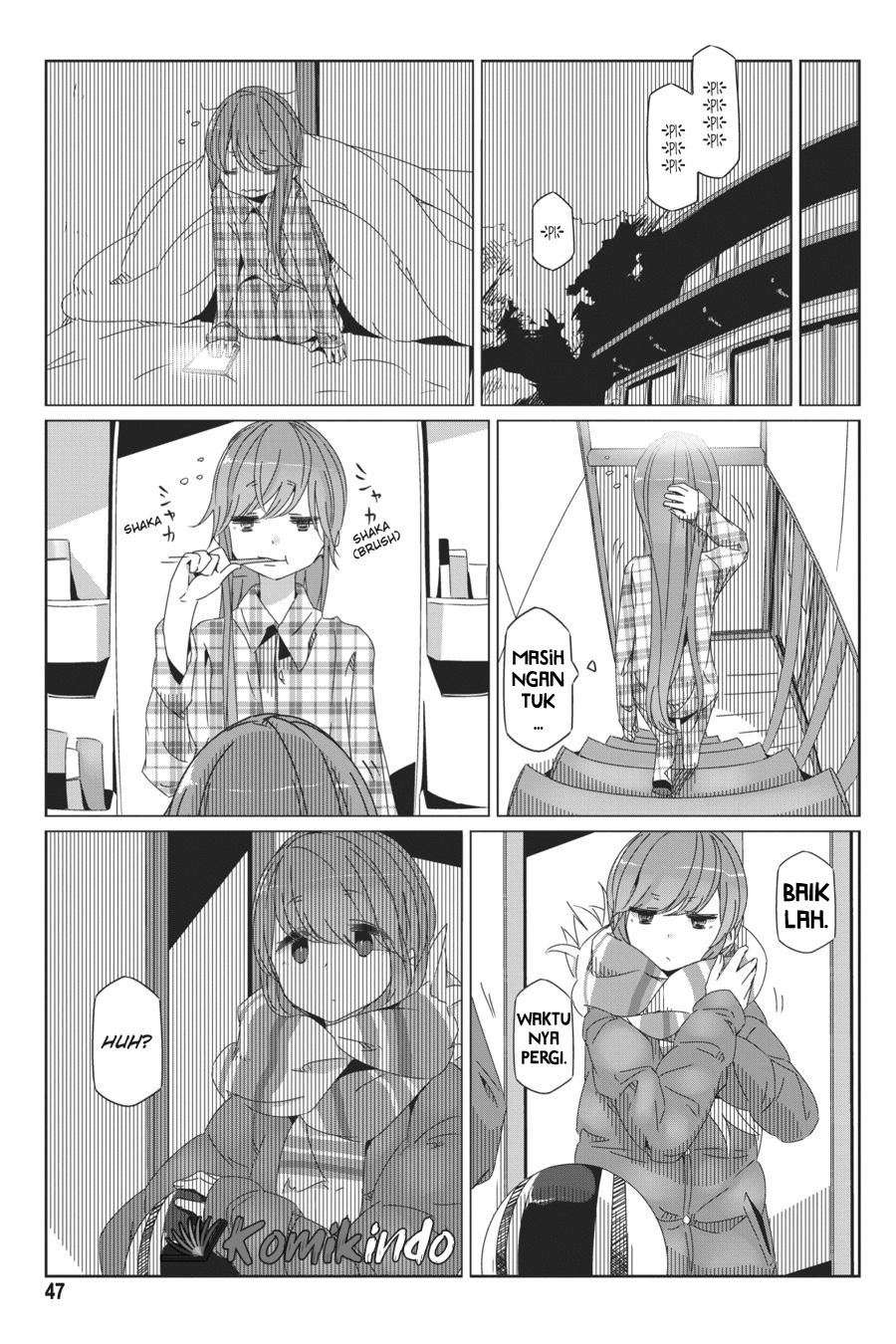 Yuru-Camp Chapter 42 Gambar 20