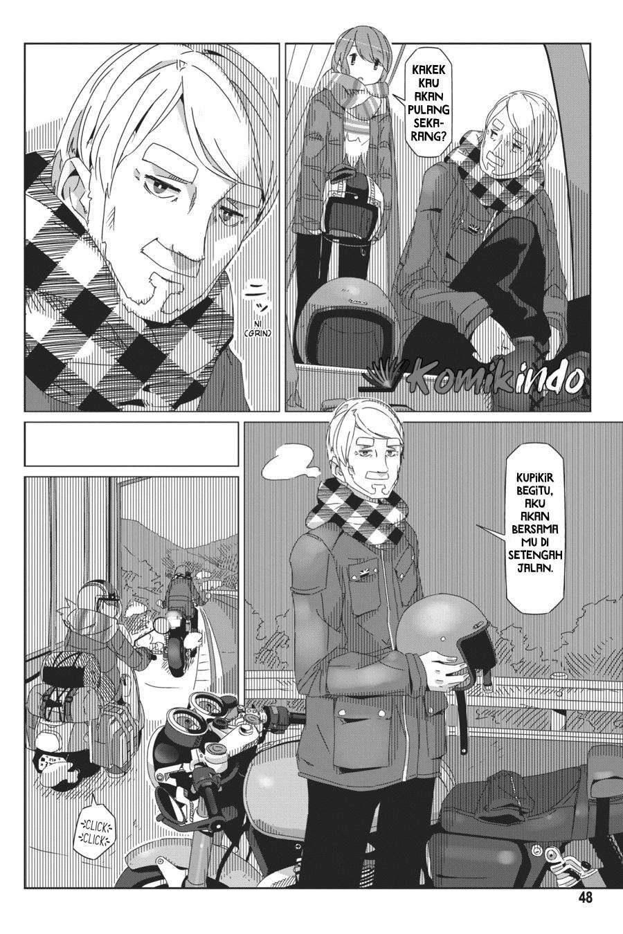 Yuru-Camp Chapter 42 Gambar 21