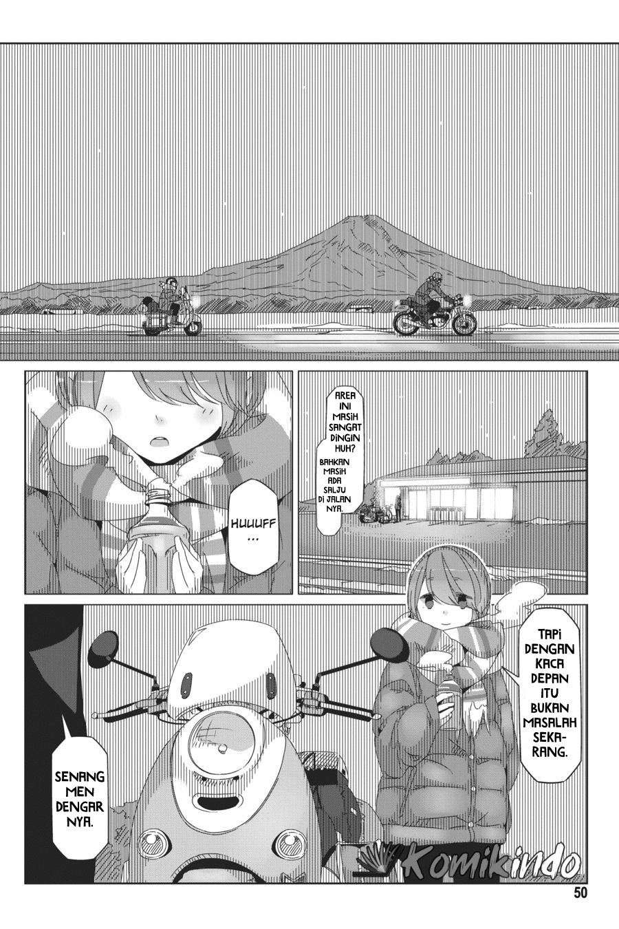 Yuru-Camp Chapter 42 Gambar 23