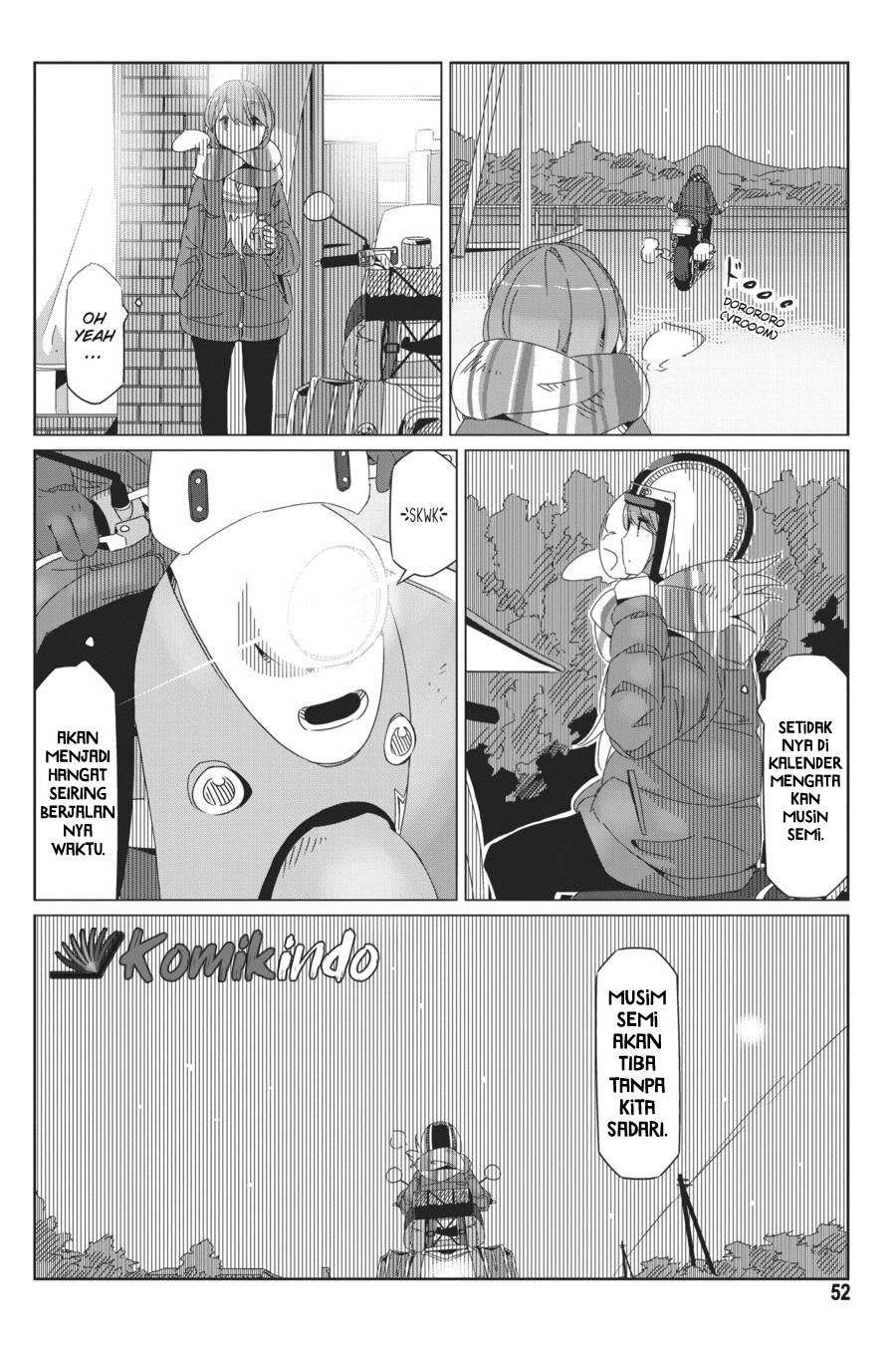 Yuru-Camp Chapter 42 Gambar 25