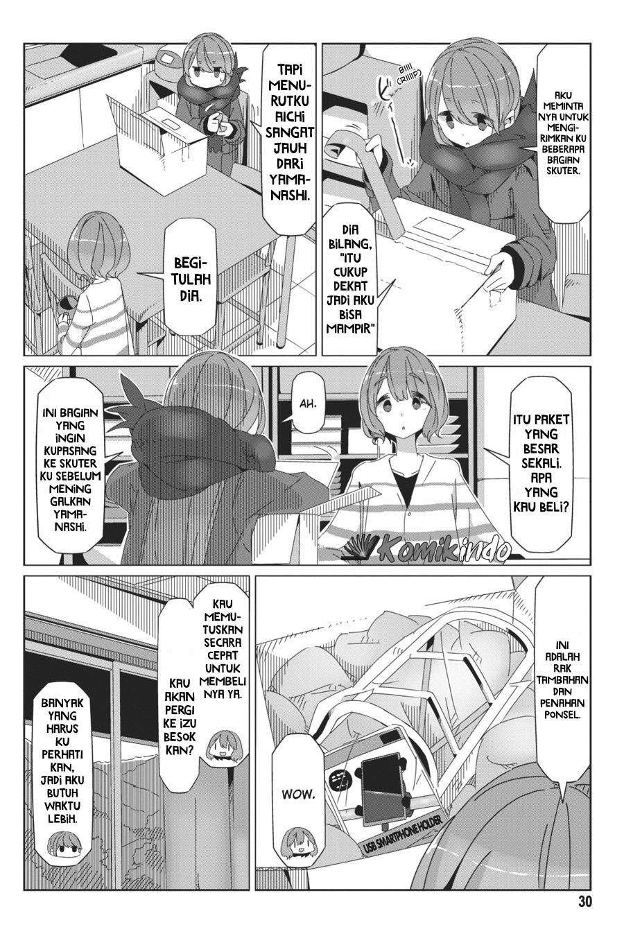 Yuru-Camp Chapter 42 Gambar 3