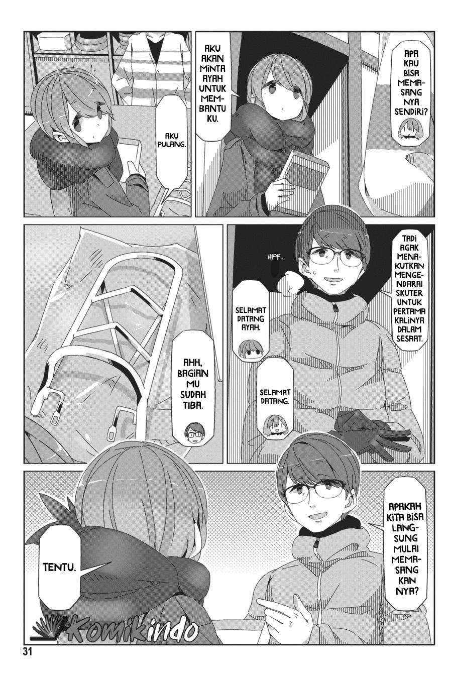 Yuru-Camp Chapter 42 Gambar 4