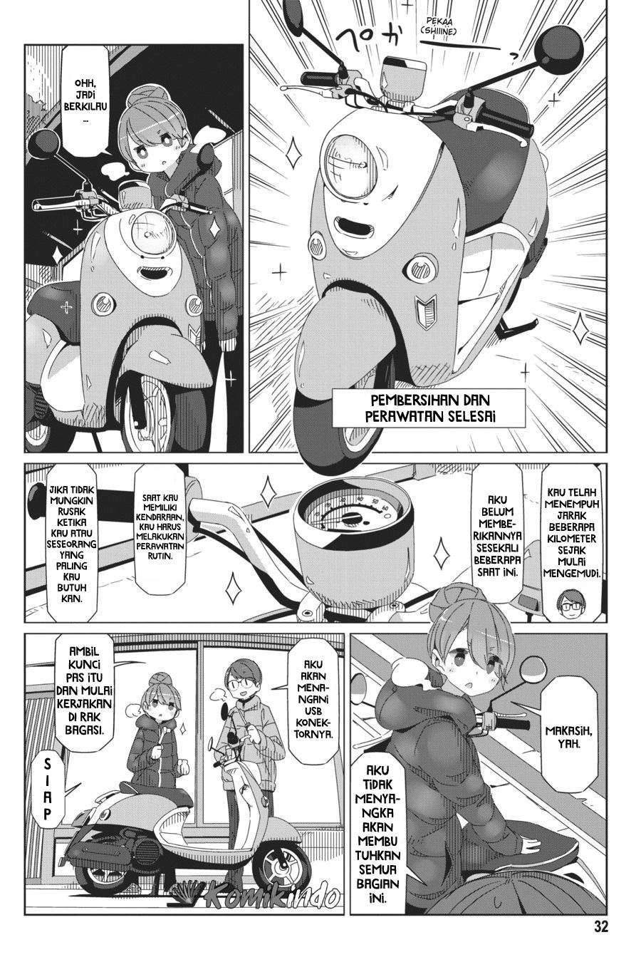 Yuru-Camp Chapter 42 Gambar 5