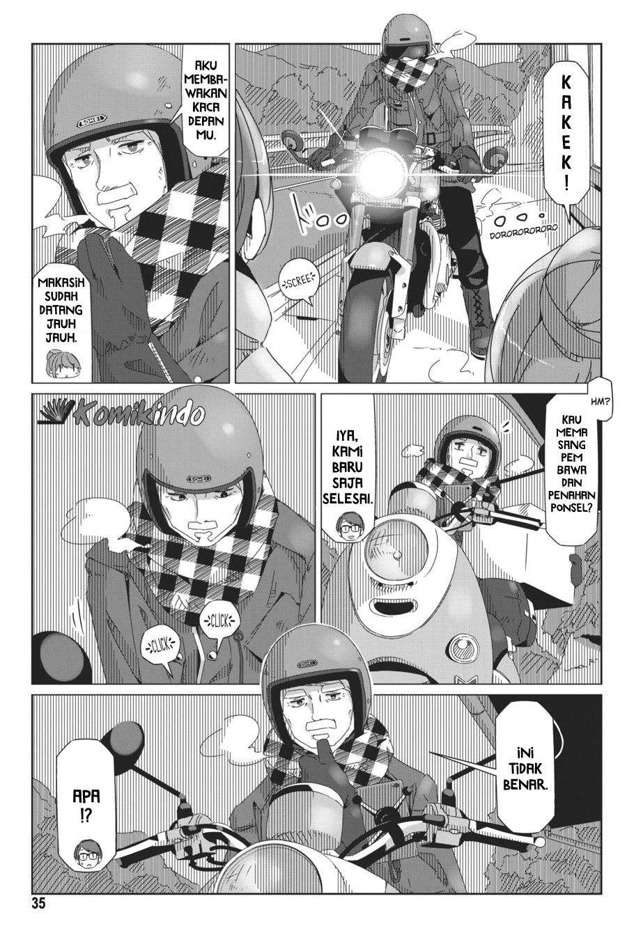 Yuru-Camp Chapter 42 Gambar 8