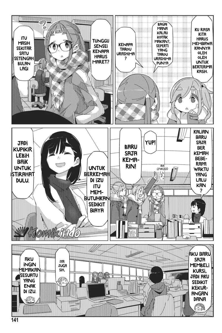 Yuru-Camp Chapter 40 Gambar 10