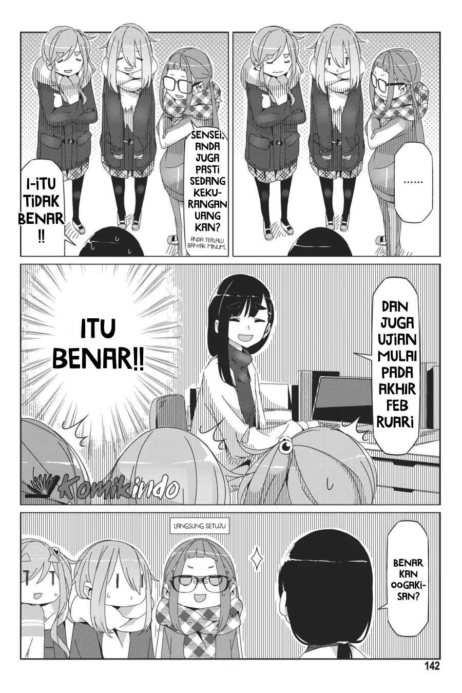 Yuru-Camp Chapter 40 Gambar 11
