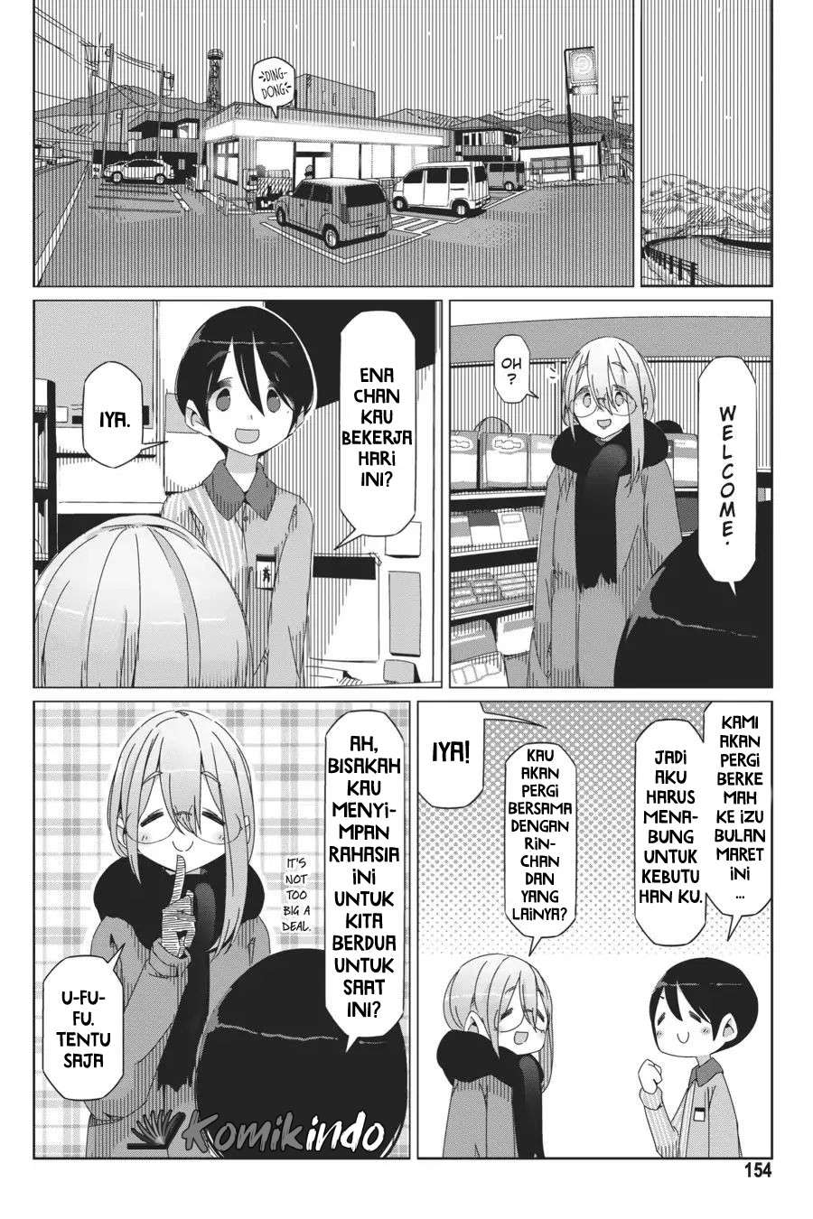 Yuru-Camp Chapter 40 Gambar 23