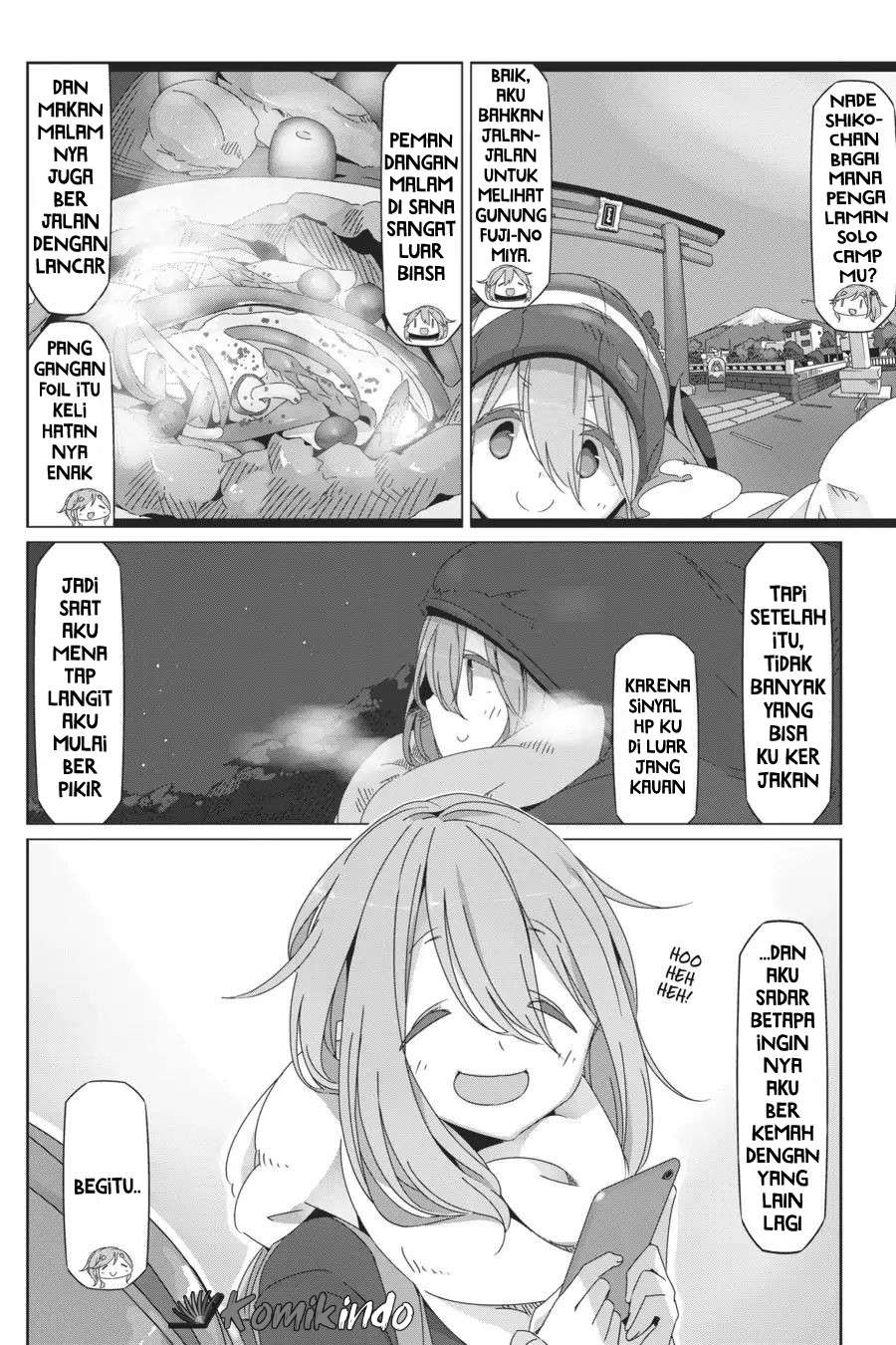 Yuru-Camp Chapter 40 Gambar 3
