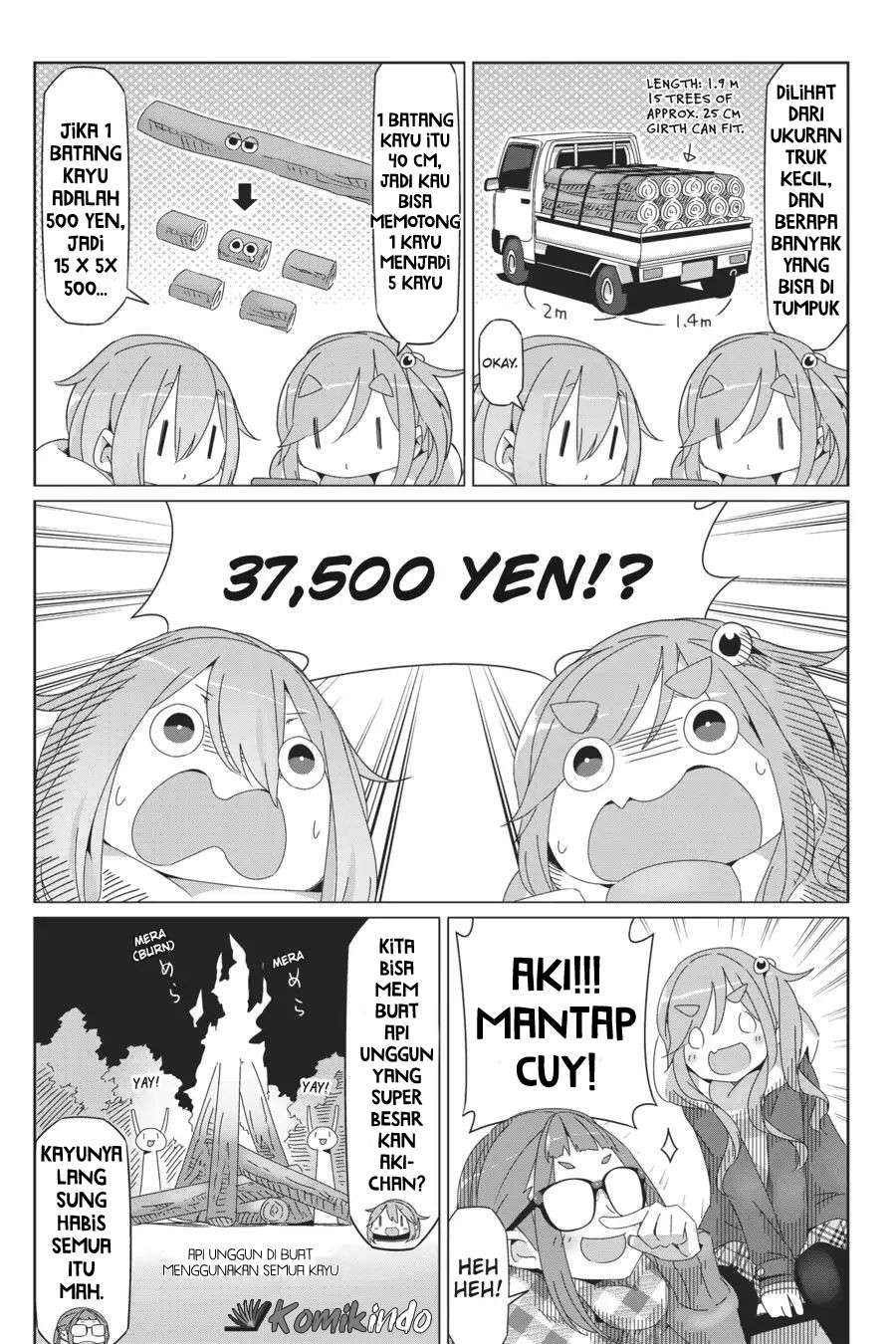 Yuru-Camp Chapter 40 Gambar 7