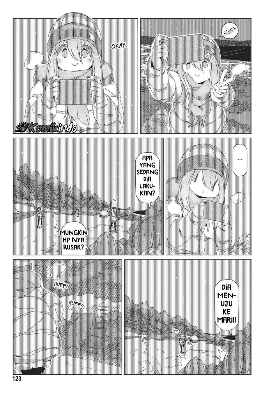 Yuru-Camp Chapter 39 Gambar 18
