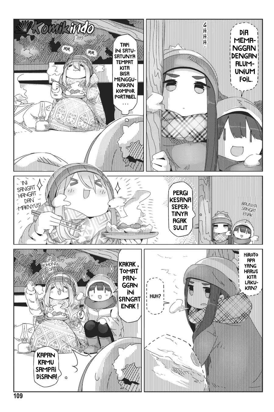 Yuru-Camp Chapter 39 Gambar 4
