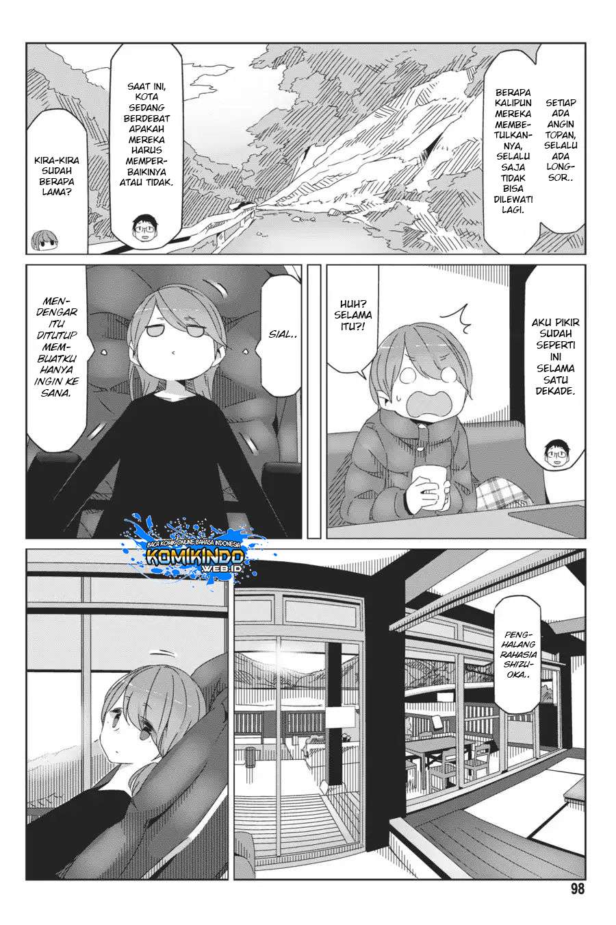 Yuru-Camp Chapter 38 Gambar 21