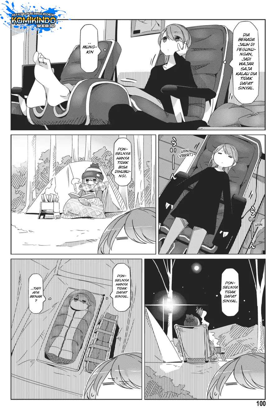 Yuru-Camp Chapter 38 Gambar 23