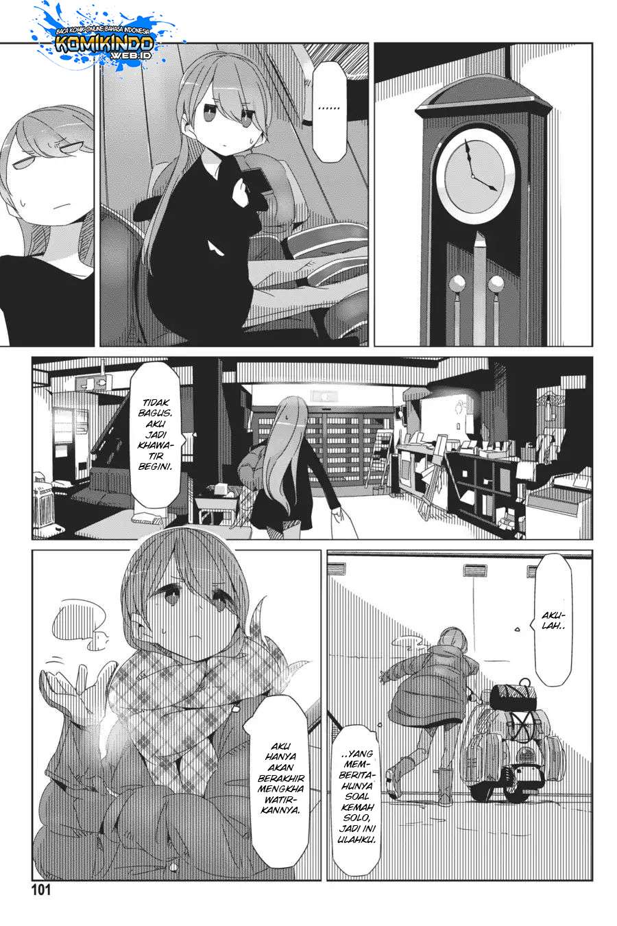 Yuru-Camp Chapter 38 Gambar 24