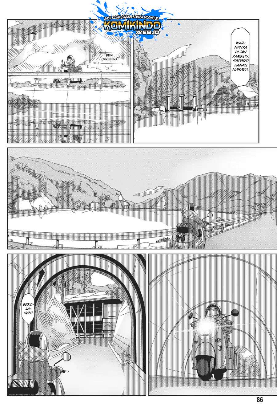 Yuru-Camp Chapter 38 Gambar 7