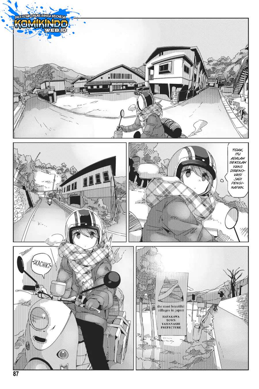 Yuru-Camp Chapter 38 Gambar 8