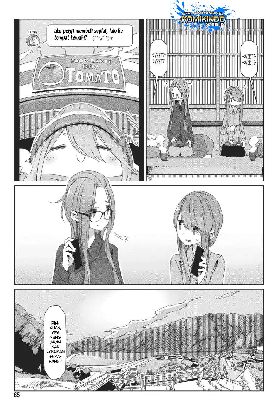 Yuru-Camp Chapter 37 Gambar 12