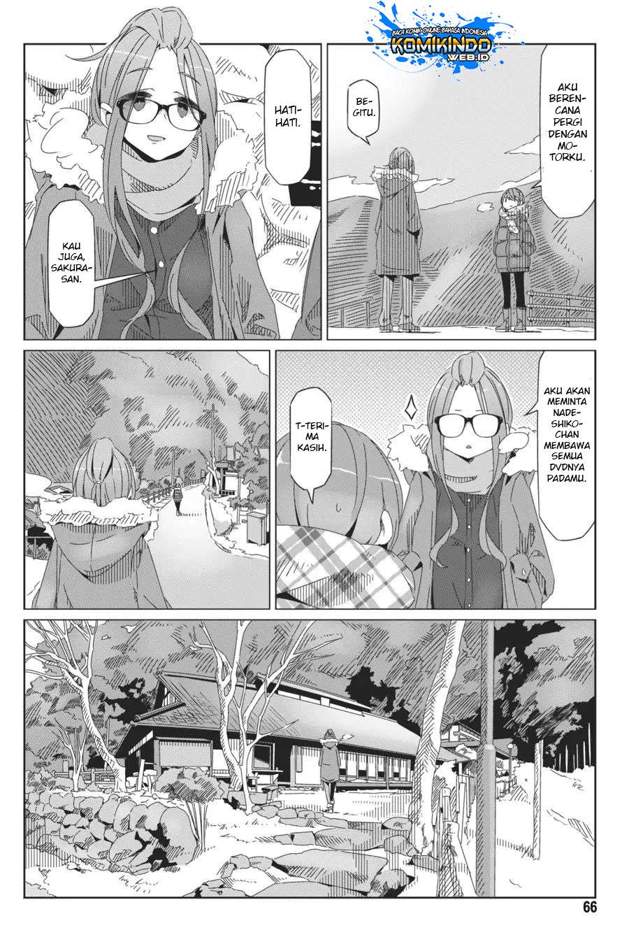 Yuru-Camp Chapter 37 Gambar 13