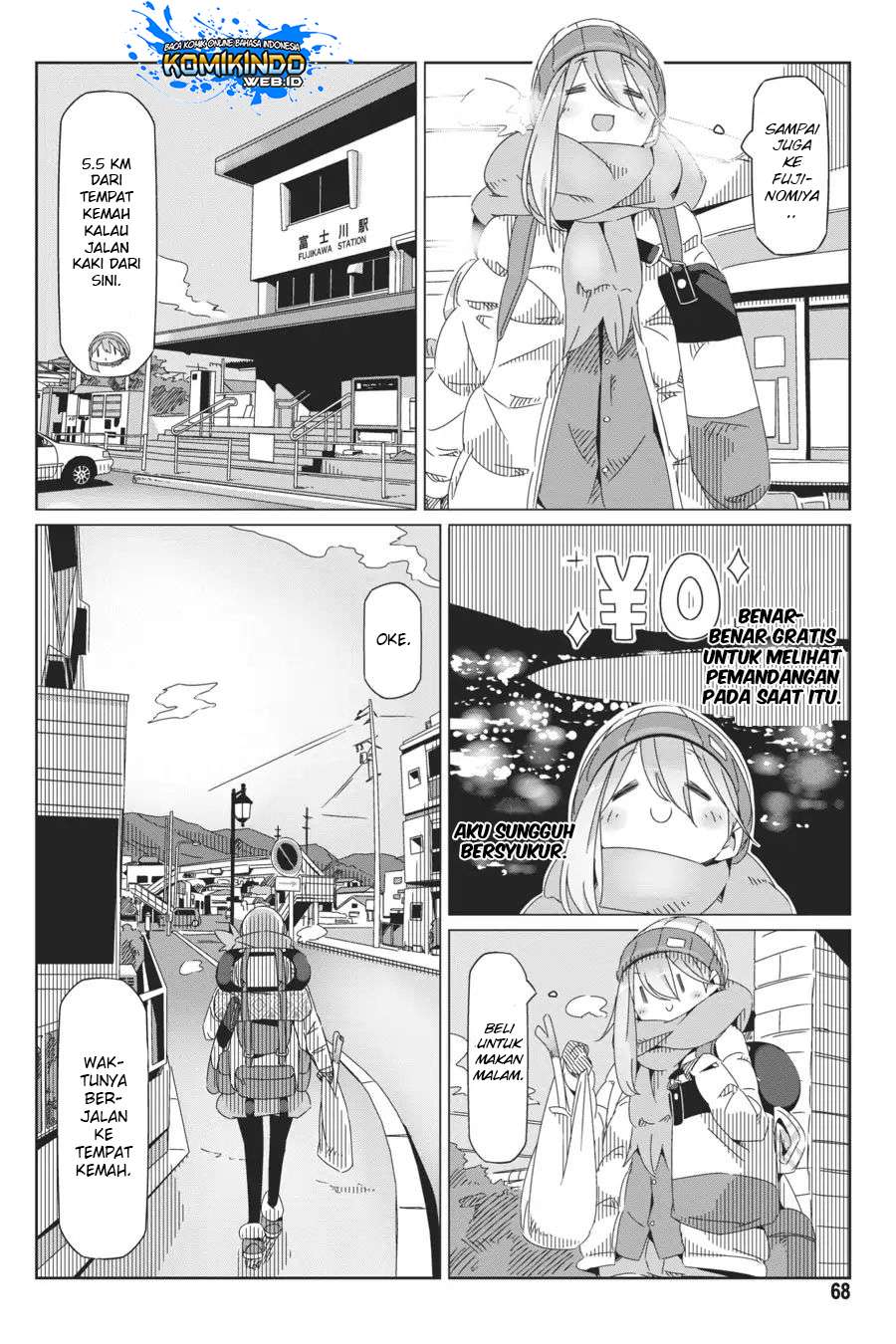 Yuru-Camp Chapter 37 Gambar 16