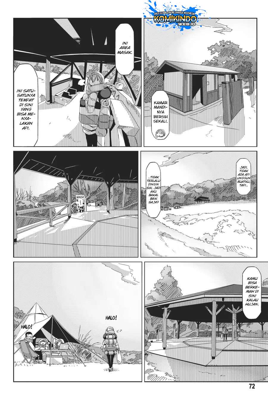 Yuru-Camp Chapter 37 Gambar 20