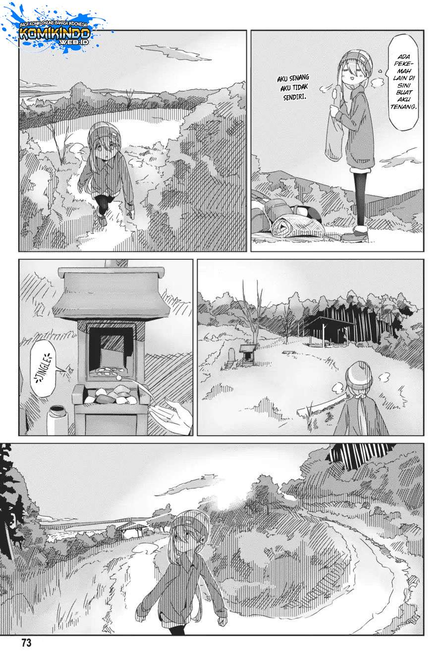 Yuru-Camp Chapter 37 Gambar 21