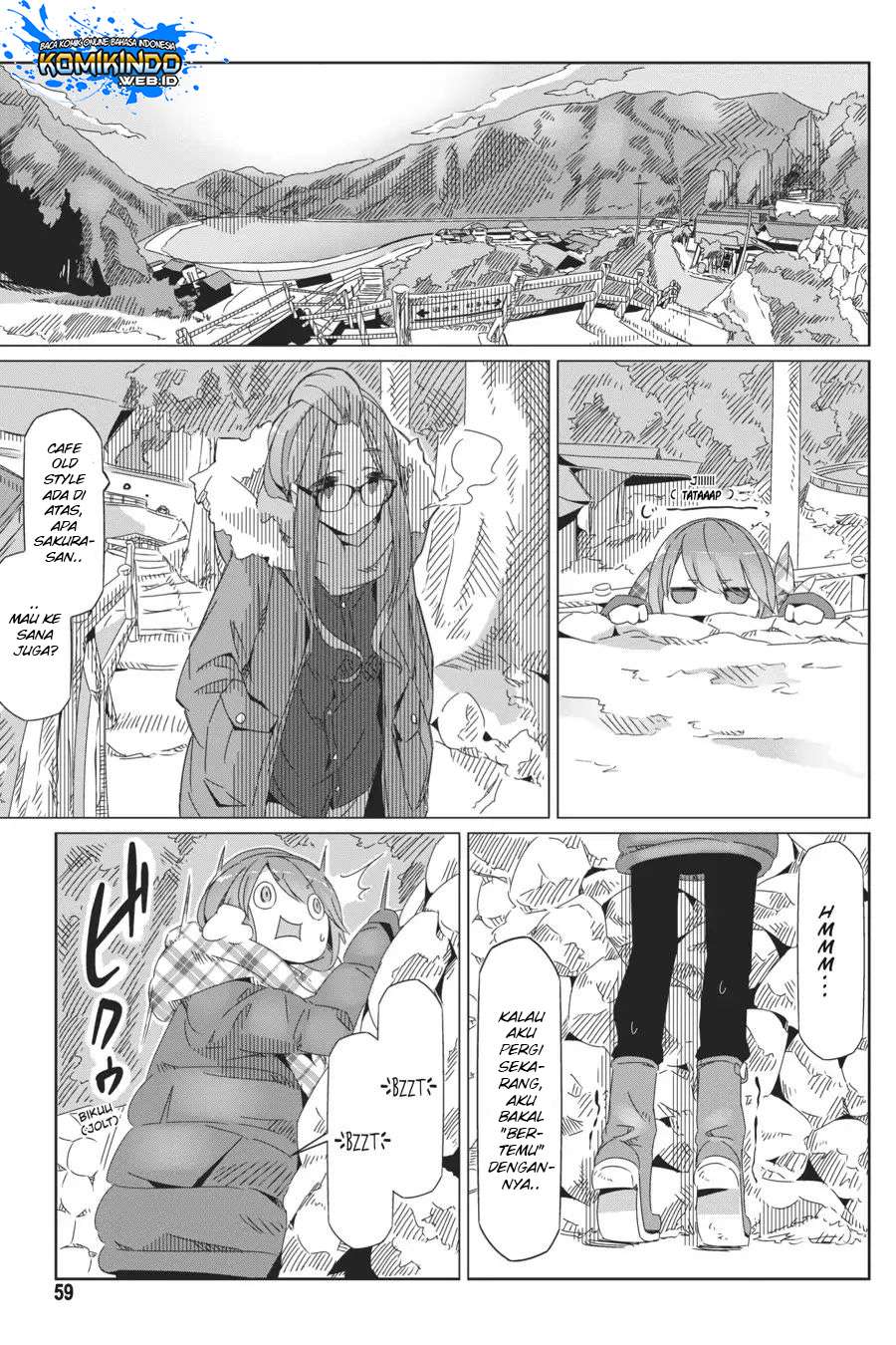 Yuru-Camp Chapter 37 Gambar 6