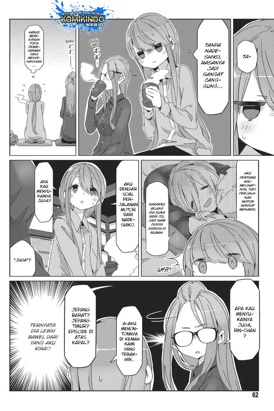 Yuru-Camp Chapter 37 Gambar 9