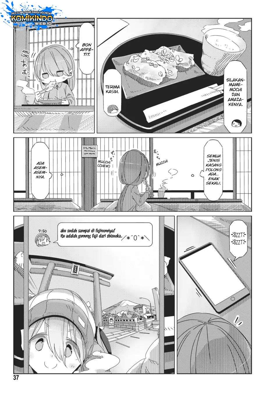 Yuru-Camp Chapter 36 Gambar 10