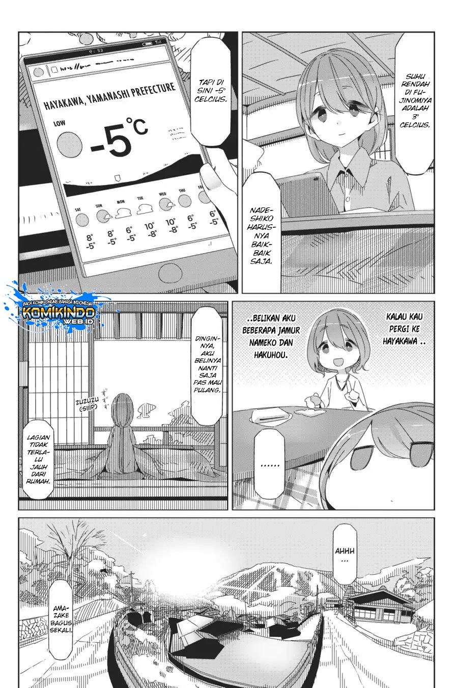 Yuru-Camp Chapter 36 Gambar 11